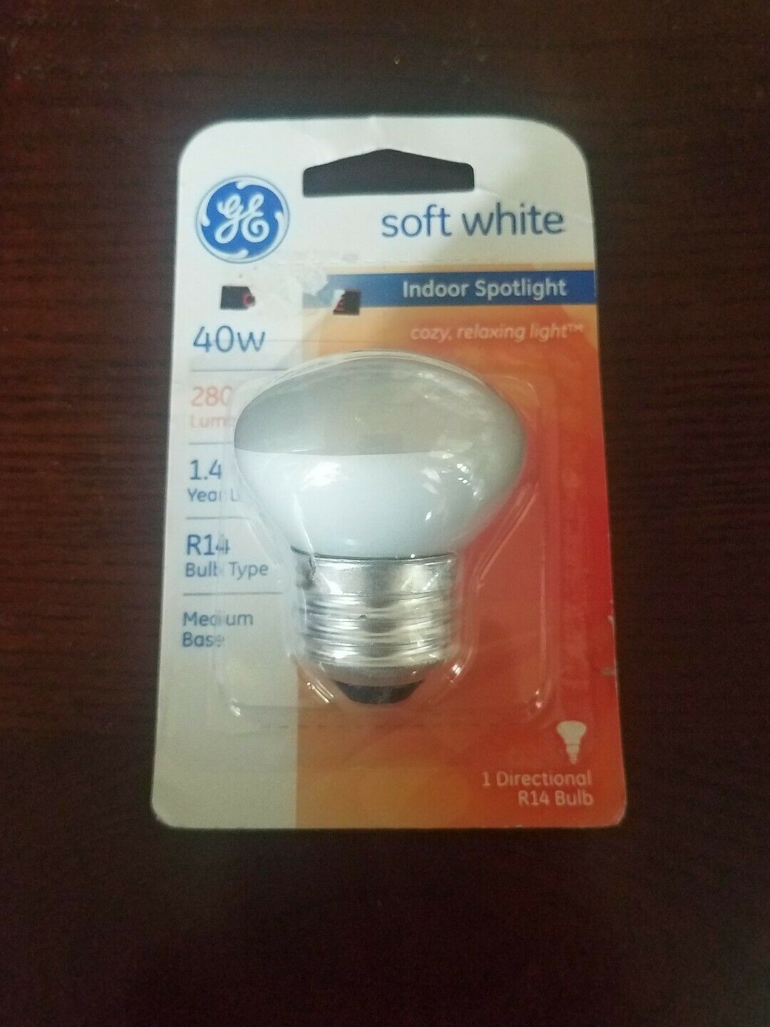 6 Bulbs 180 Lumens Soft White Indoor Spotlight Bulb GE Lighting 25 Watt 