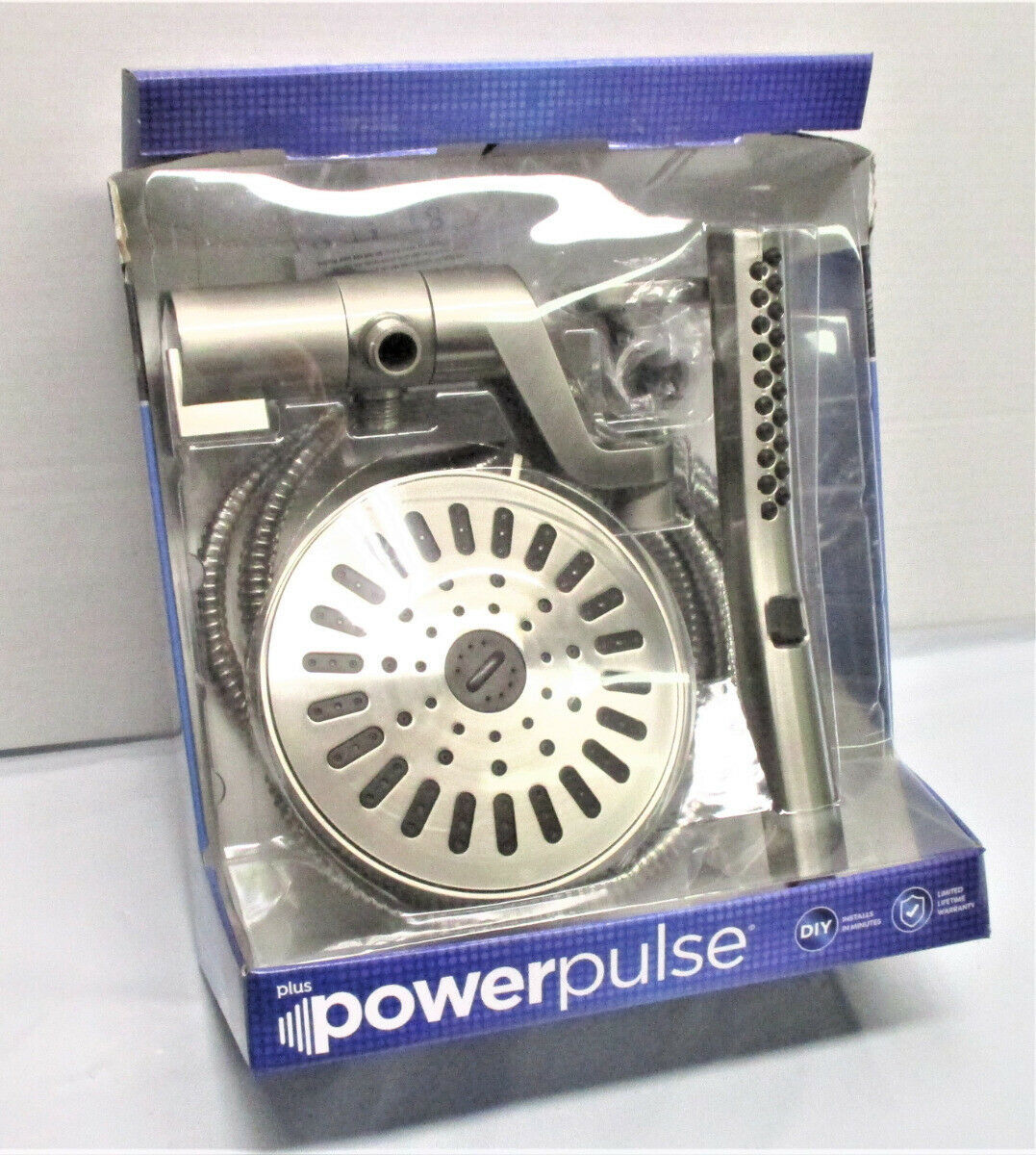 Waterpik Shower Head & Body Wand Spa System W/ Power Comb Power pulse