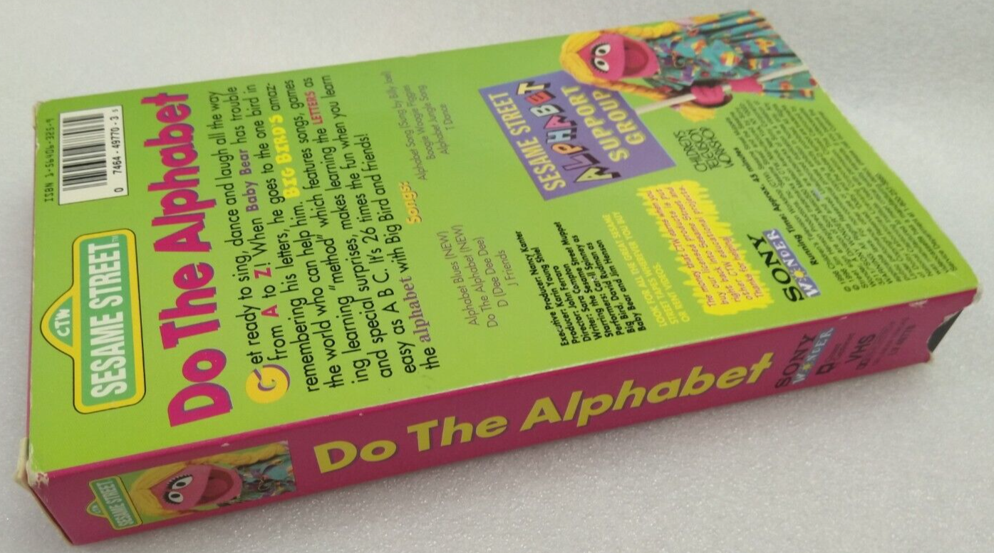 VHS Sesame Street - Do The Alphabet (VHS, 1996) - VHS Tapes