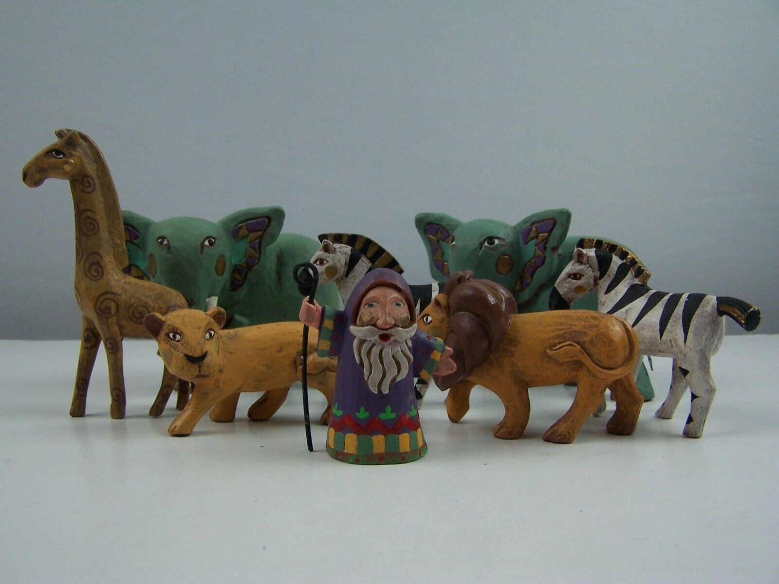 noah's ark stuffed animal set