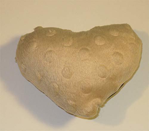 Catnip Cat Pillow Toy - Hand Made Refillable Heart Shape - 2 ea