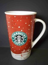 Starbucks Tall Holiday Take n go snowflakes mug 2007 - $12.30
