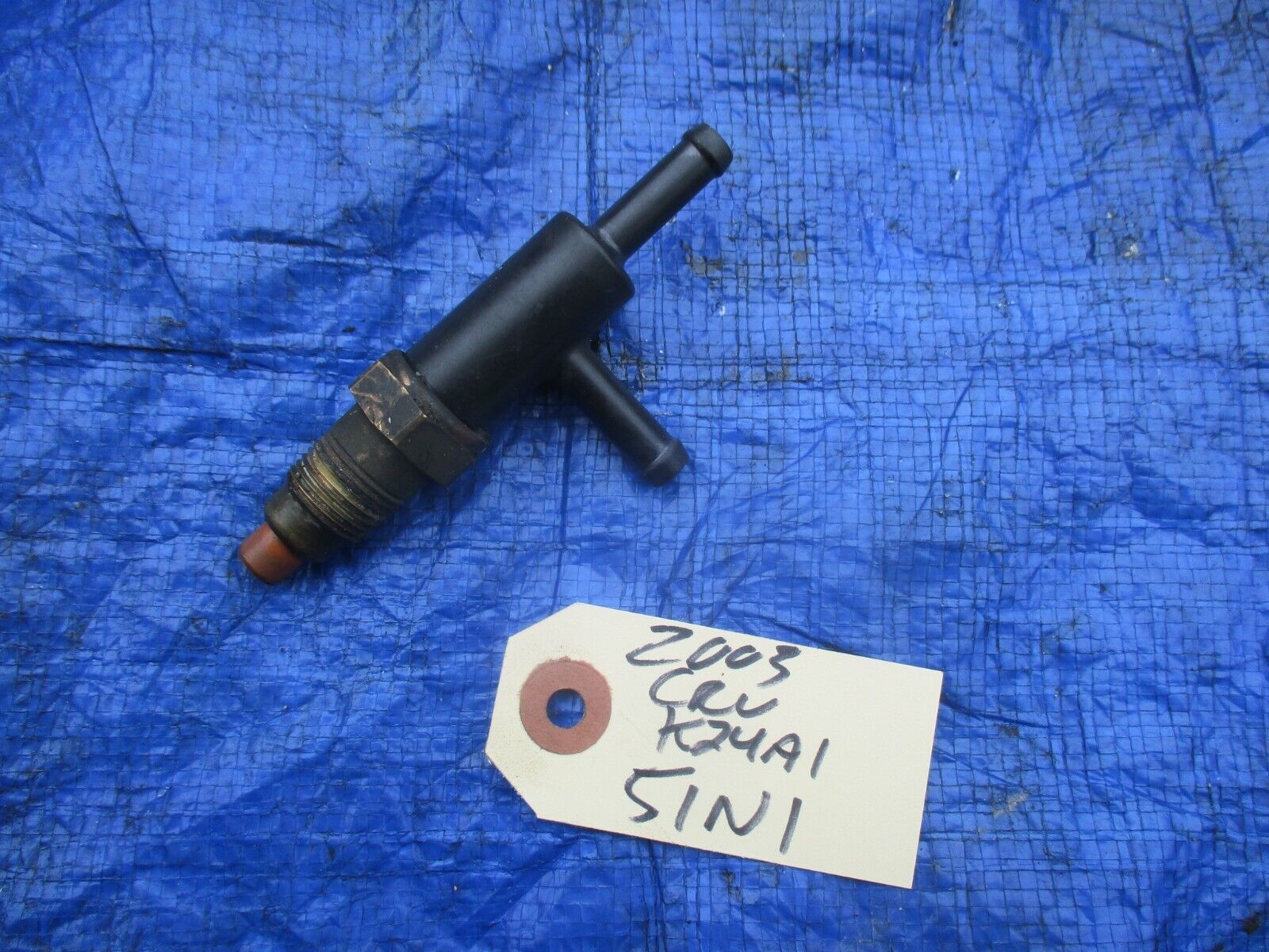 0206 Honda CRV K24A1 air assist valve solenoid coolant sensor OEM K20