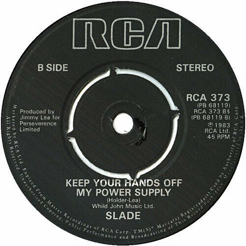 Slade ‎ My Oh My 1983 (P/S) 7