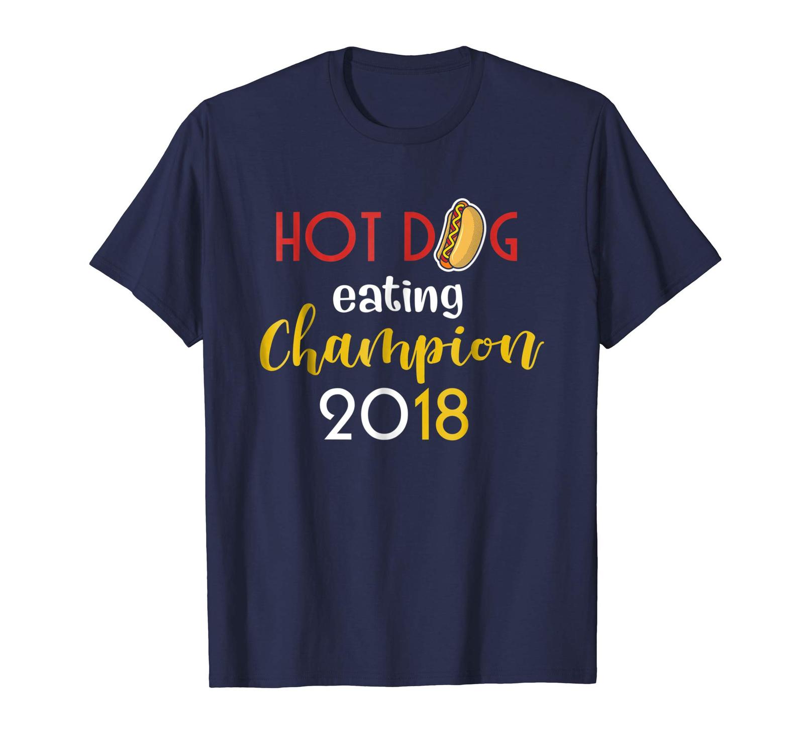 Dog Fashion - Hot Dog Eating Contest Champion 2018 T Shirt Men