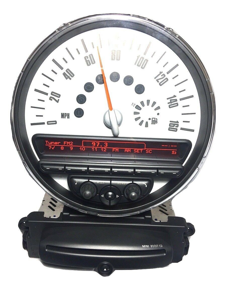 Rebuilt MINI COOPER CLUBMAN COUNTRYMAN BOOST CD RADIO CLUSTER 2011 2012