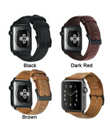 Leather Watch Band Strap Metal Buckle for Apple Watch Series 5 4 3 2 1 - $65.22