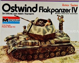 Monogram 1/32 Scale German Anti-Aircraft Tank Ostwind Flakpanzer 7582 - $69.75