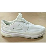 SPERRY 7 Seas Athletic Sneakers Mens 11.5 White Shoes Lace Up Mesh Texti... - $28.84