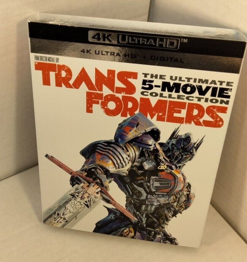 Transformers The Ultimate 5 Movie Collection (4KNo DIGITAL)Shipping w