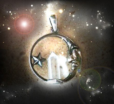 HAUNTED NECKLACE THE KEY TO 7 CHANNELS OF RARE MOON POWER SECRET OOAK  MAGICK - $3,681.51