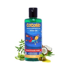 Natural Olive & Coconut Oil Kids Face & Body Wash, Minty Fragrance, Soft & Healt - $42.79