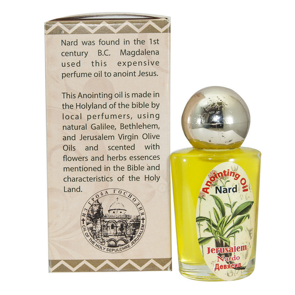 Anointing Oil Nard Authentic Fragrance Holy Land Biblical Spices Nardo 