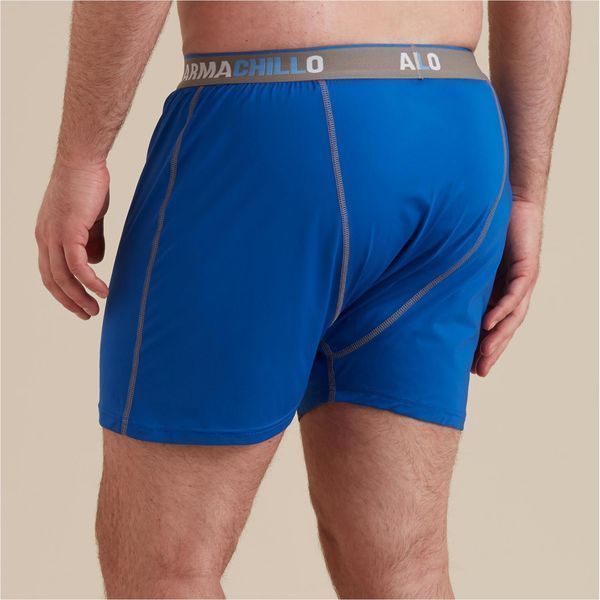 1 Pair Duluth Trading Co Mens Armachillo Cooling Boxers Light Grey Gray