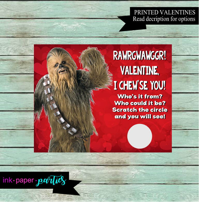 chewbacca valentine pop