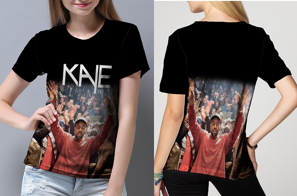Kanye West Tee Women's - Tops