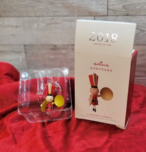Hallmark Keepsake Ornament~2018 Clashing Cymbals Miniature Limited Edition - $7.92
