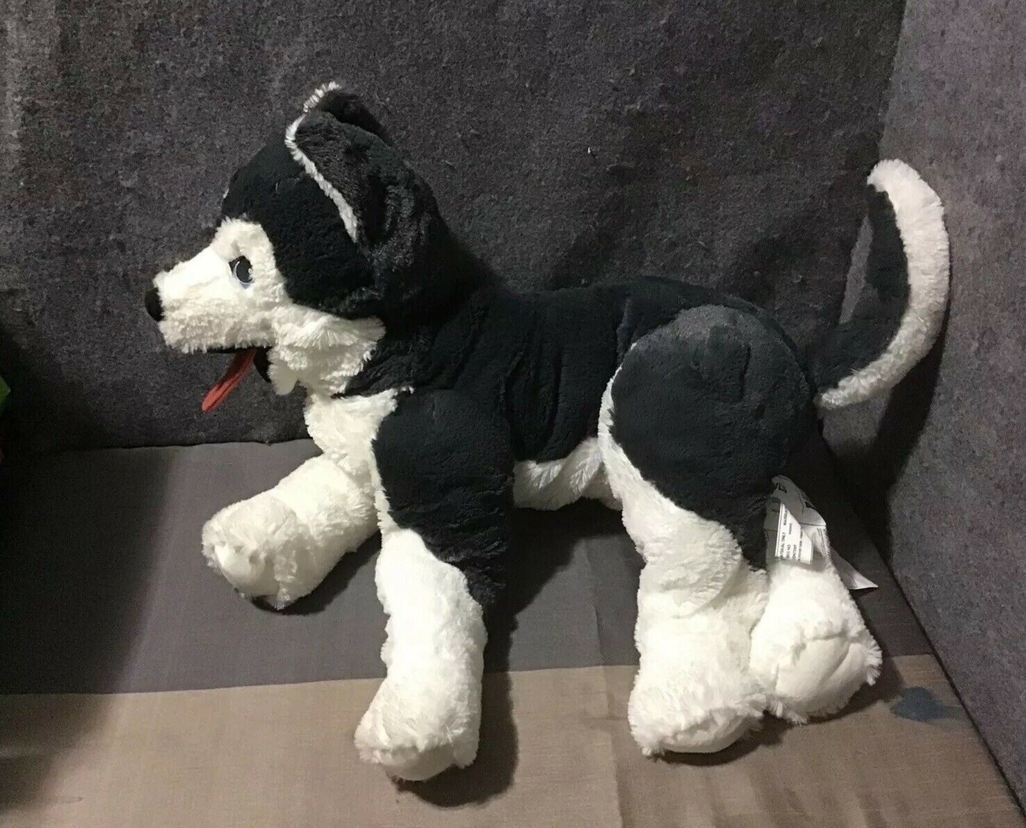 plush husky stuffed animal