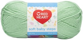 Red Heart CC Soft Baby Steps Yarn Baby Green - $21.00