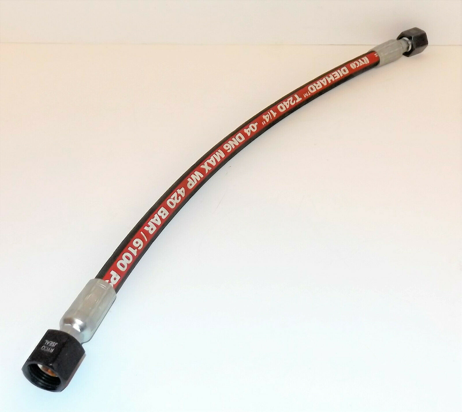 NEW! Ryco Diehard T24D 1/4" x 23" Fras Abrasion Hydraulic Hose 6100 PSI