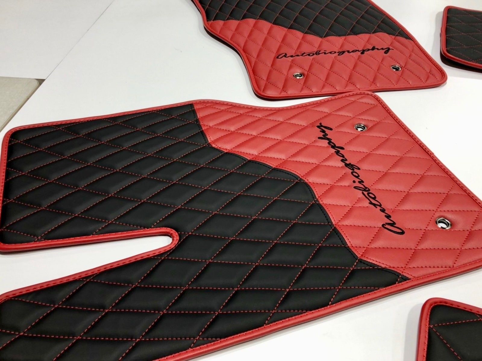 Range Rover, Sport, Autobiography, Pimento/Black custom floor mats 20152018 Floor Mats & Carpets