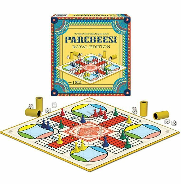 Parcheesi Royal Edition Board Game by Winning Moves 6106 NIP NEW SEALED PLASTIC - $14.48