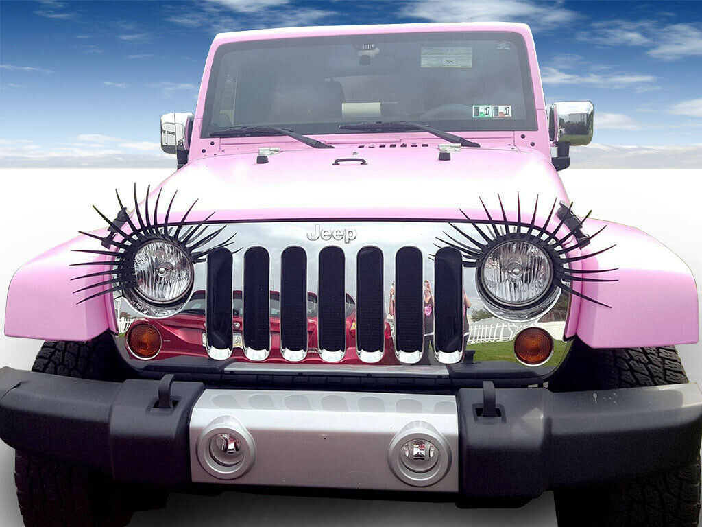 CarLashes® for Jeep Wrangler JK, JL - Car Eyelashes for Headlights - Other