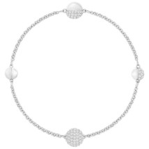 Authentic Swarovski Remix Collection Bracelet with Spheres in Rhodium - $59.09