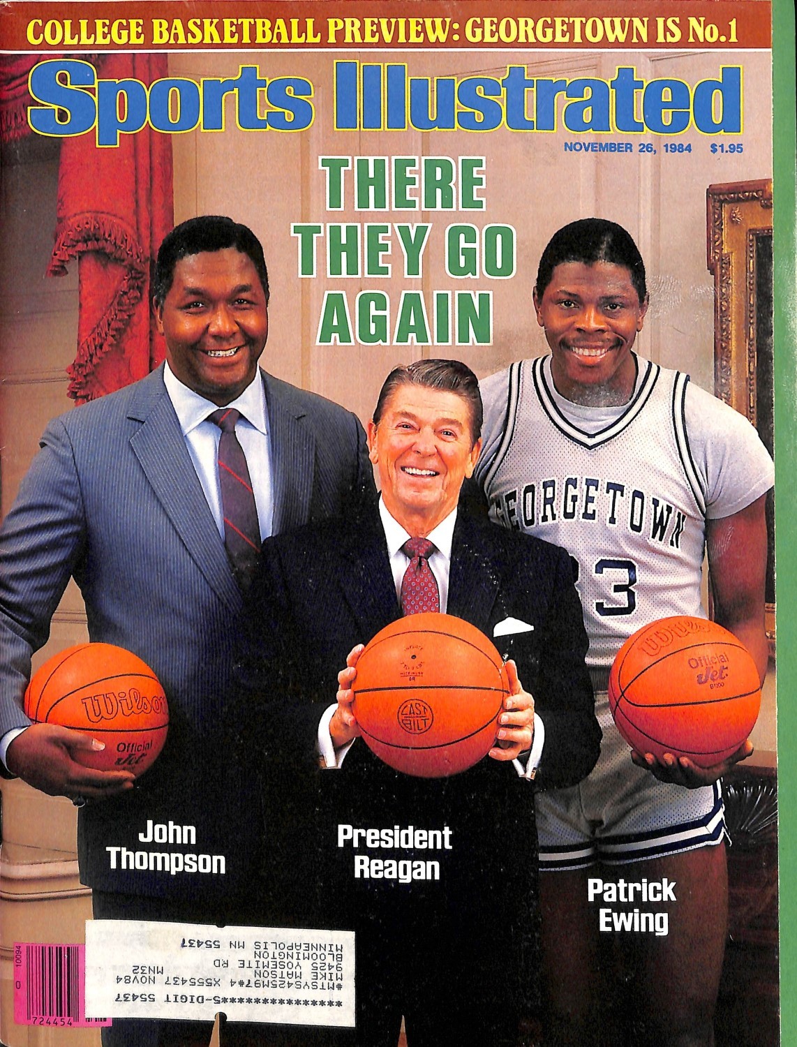 Sports Illustrated, November 26 1984 Magazine Back Issues