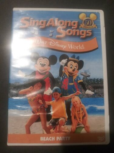 Sing-Along Songs: Beach Party At Walt Disney World (DVD) OOP - DVDs ...