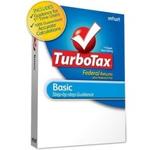 TurboTax Basic Federal Returns plus E-File 2012 - $7.53