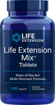 2 PACK Life Extension Mix Tablets 240 tabs multivitamin image 1