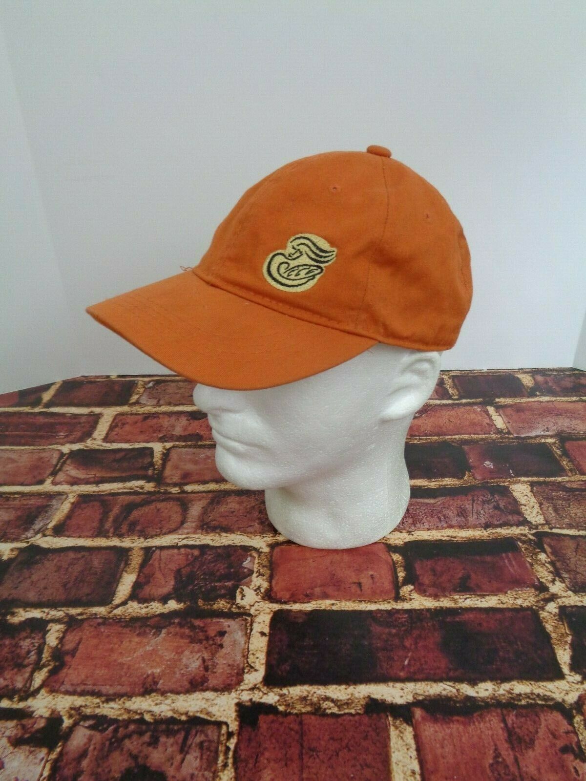 PANERA St Louis Bread Co UNIFORM Baseball Hat CAP Orange One Size