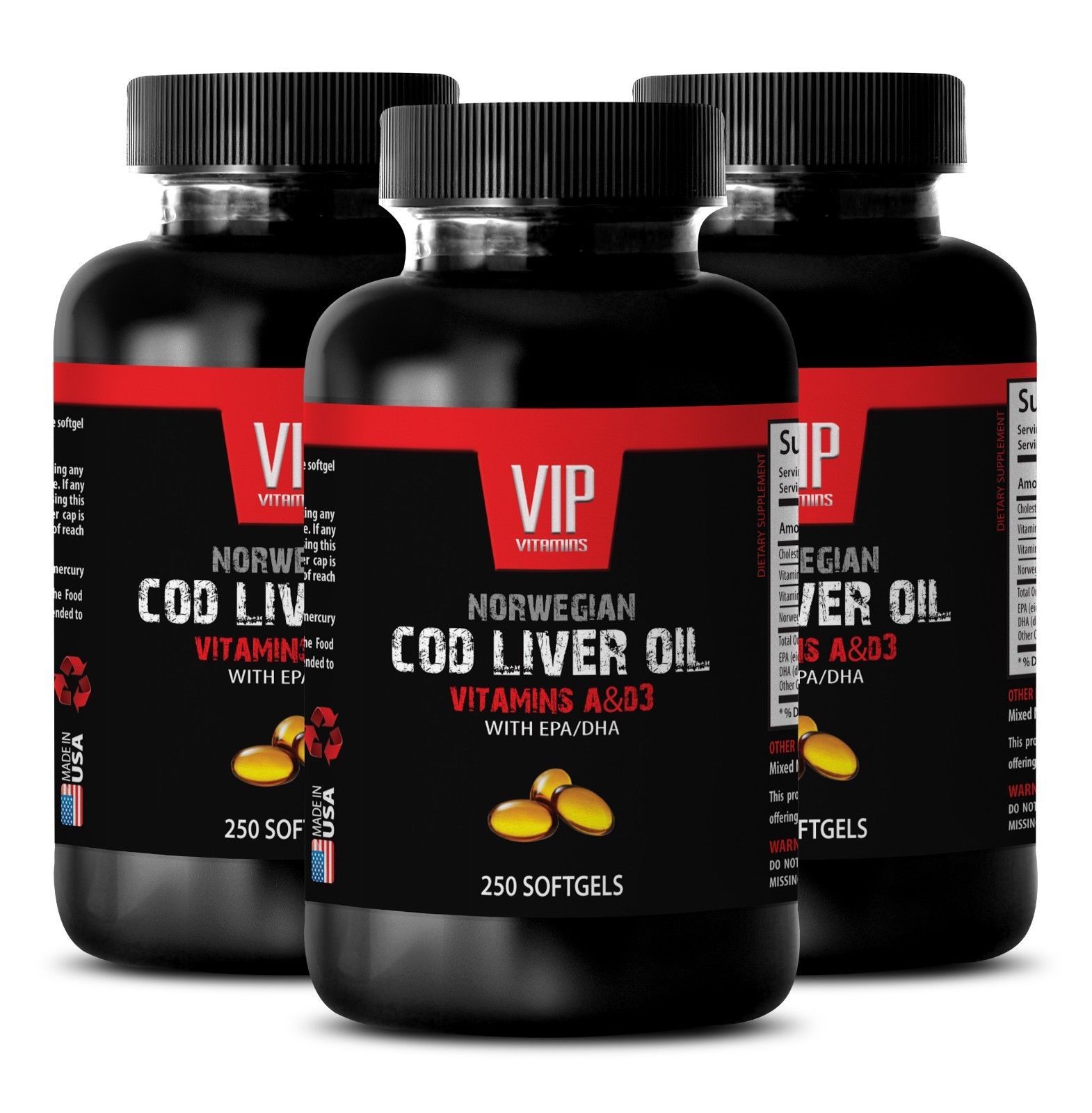 Fish oil omega 3 dha NORWEGIAN COD LIVER OIL Joint support