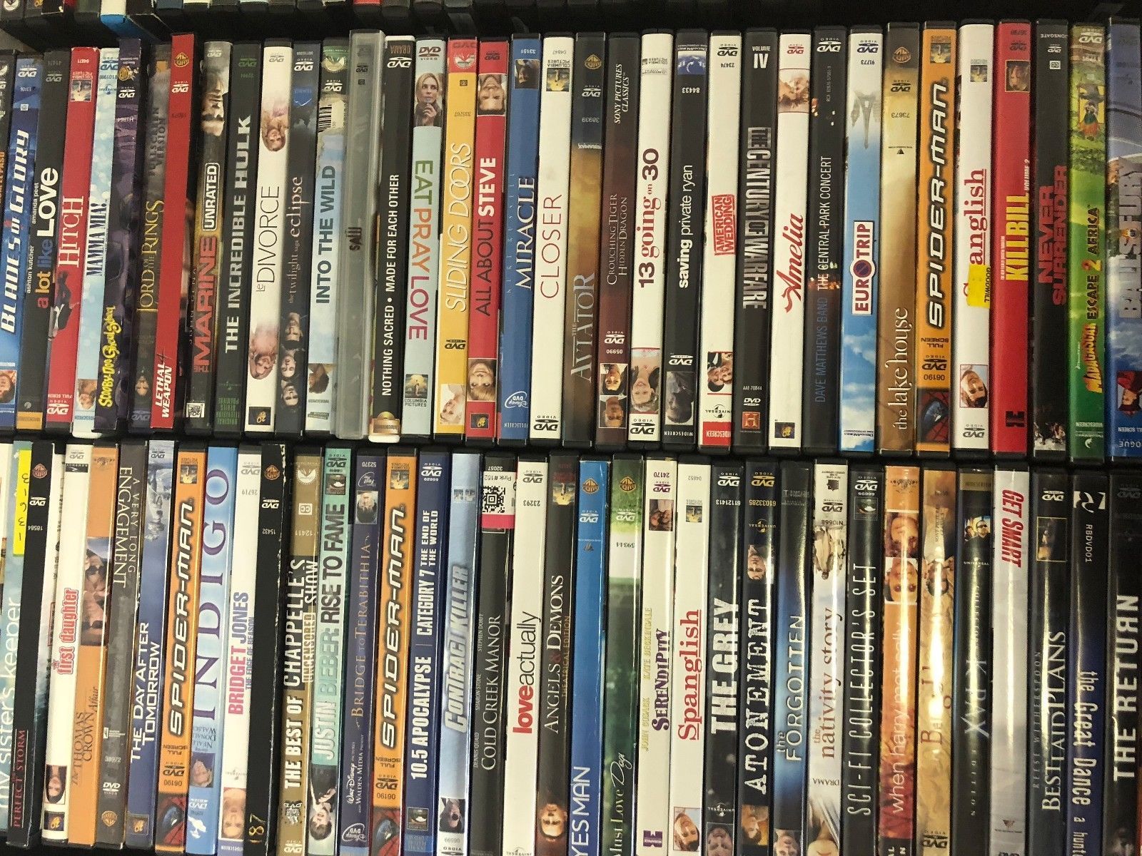 200 DVD Movies Lot Assorted Wholesale Bulk Used DVDs 200 ALL Movies $1K ...