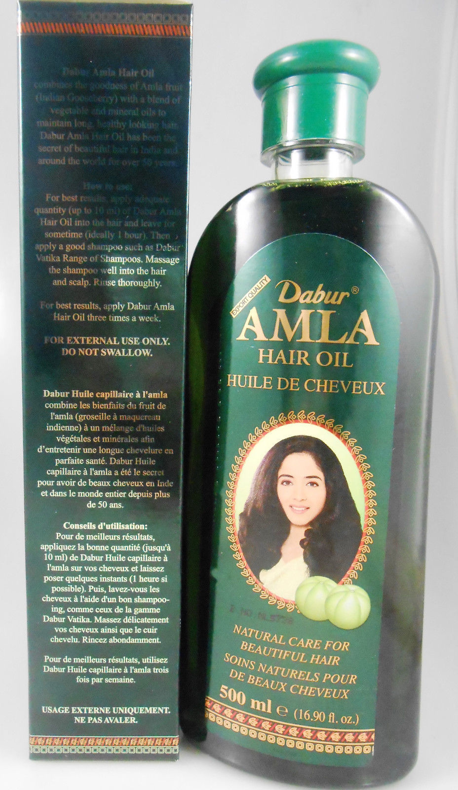 Dabur Amla Hair Oil Rapid Hair Growth Nourishing Prevent ...