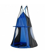 Durable Children&#39;s Blue Hanging Chair Swing Tent Set- - £87.89 GBP