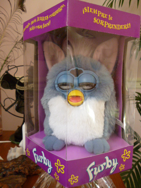 blue furby 1998
