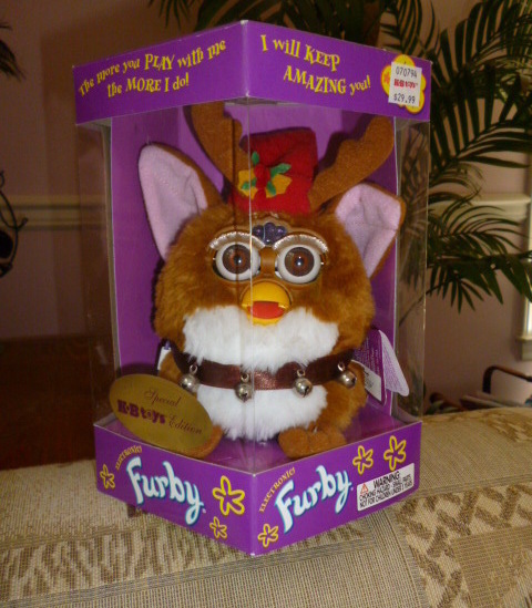 Original 1999 FURBY K B Toys Special Limited Edition Reindeer Furby
