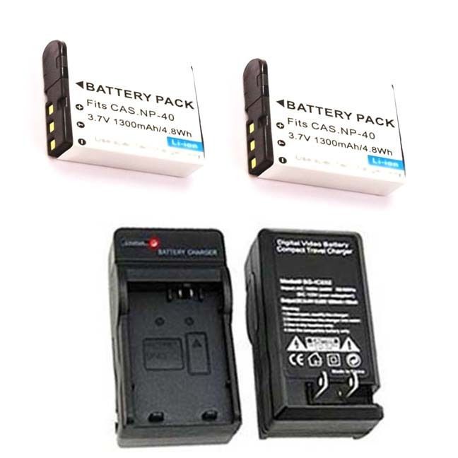 2X LB060 Battery + Charger for Kodak PIXPRO AZ421, Kodak AZ362, Kodak
