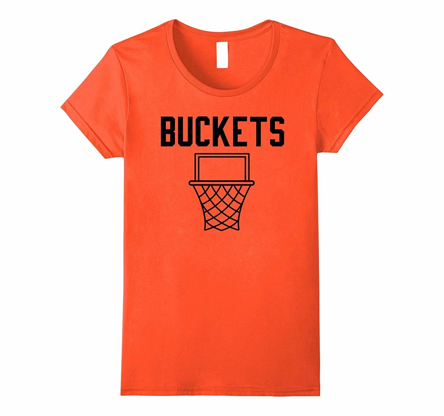 New Tee Bucket Getter TTee I GET BUCKETS Tee basketball Wowen Tops