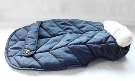 Quilted Pet Jacket with Faux Fur Trim - $9.99