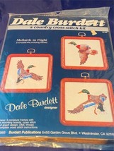 Dale Burdett Country Cross Stitch Kit Mallards in Flight 3 Frames Ducks DIY NOS - $23.01