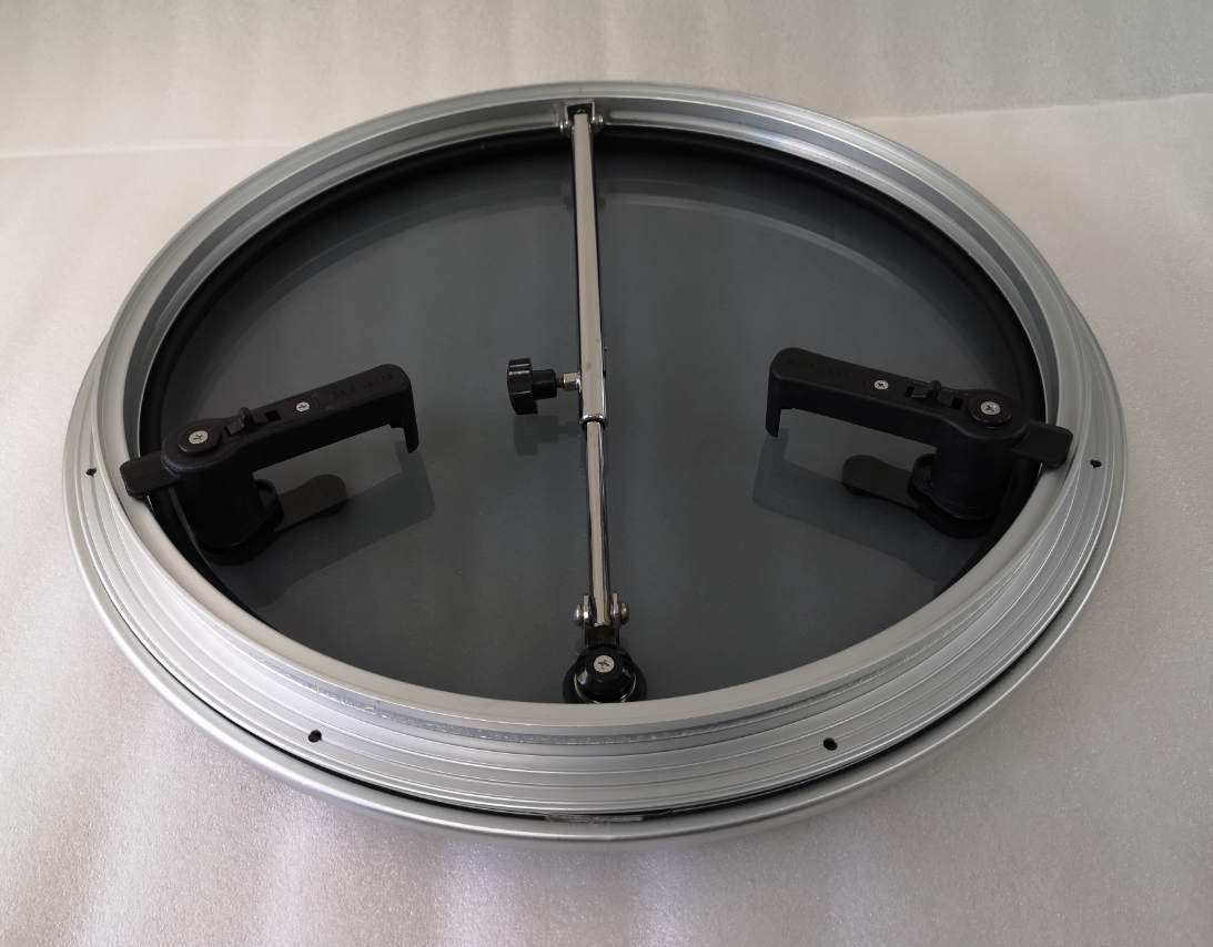 525mm 20.7" Aluminum Round Hatch Porthole With Tempered Glass Marine