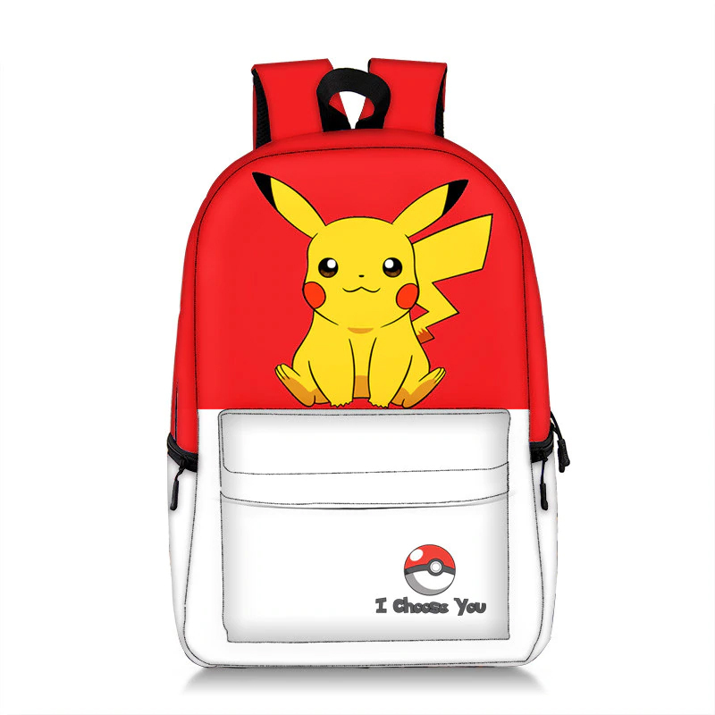 Pikachu Pokemon Go School Book Backpack Bag Backpacks & Bags