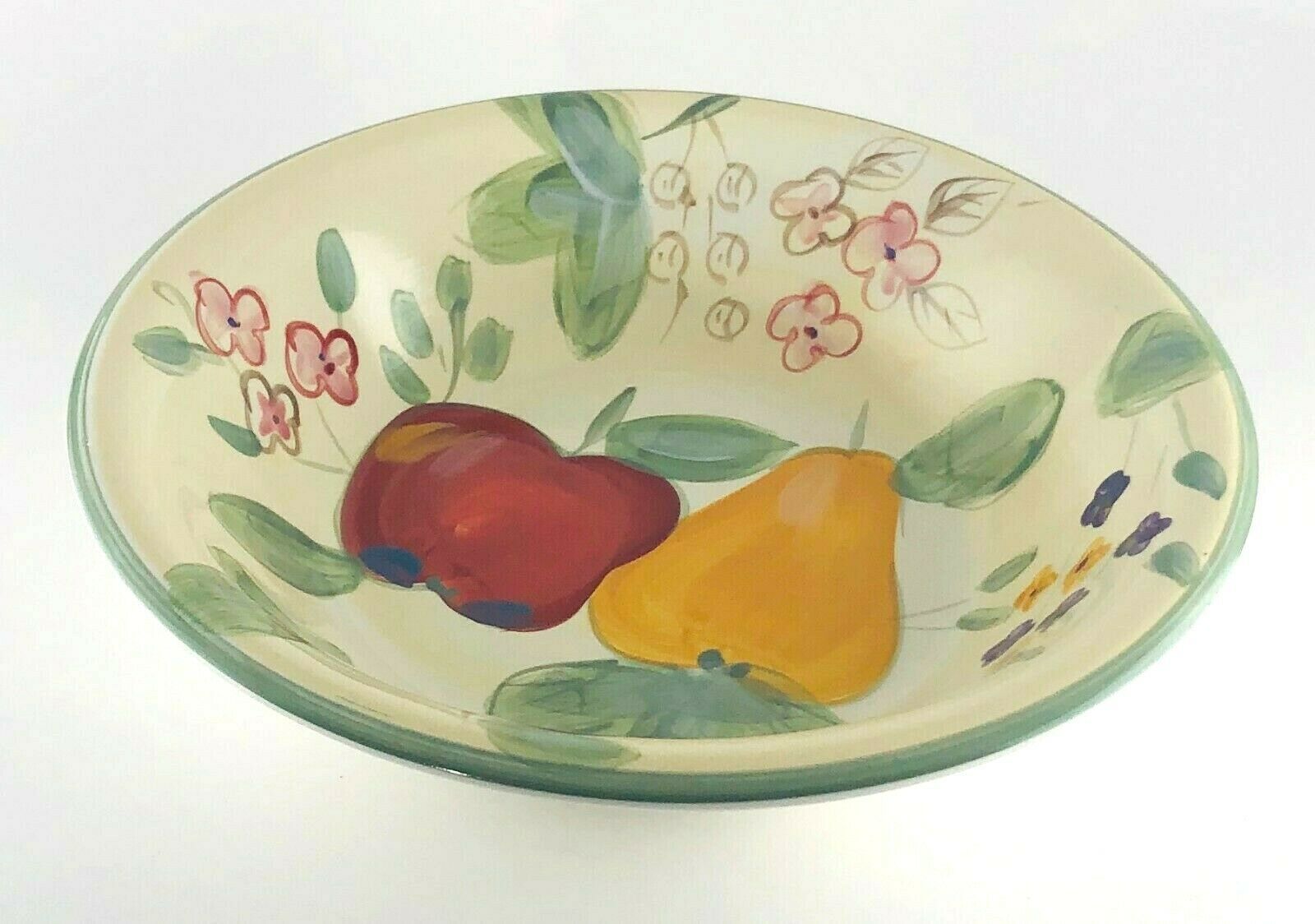 Gibson Designs "FRUIT GROVE" HandPainted Dinnerware Collection Apple