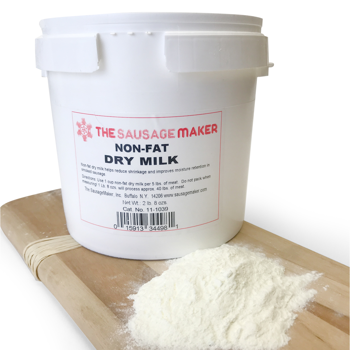 Non Fat Dry Milk Powder GRADE A Non GMO Made In USA Net Wt 2 Lb