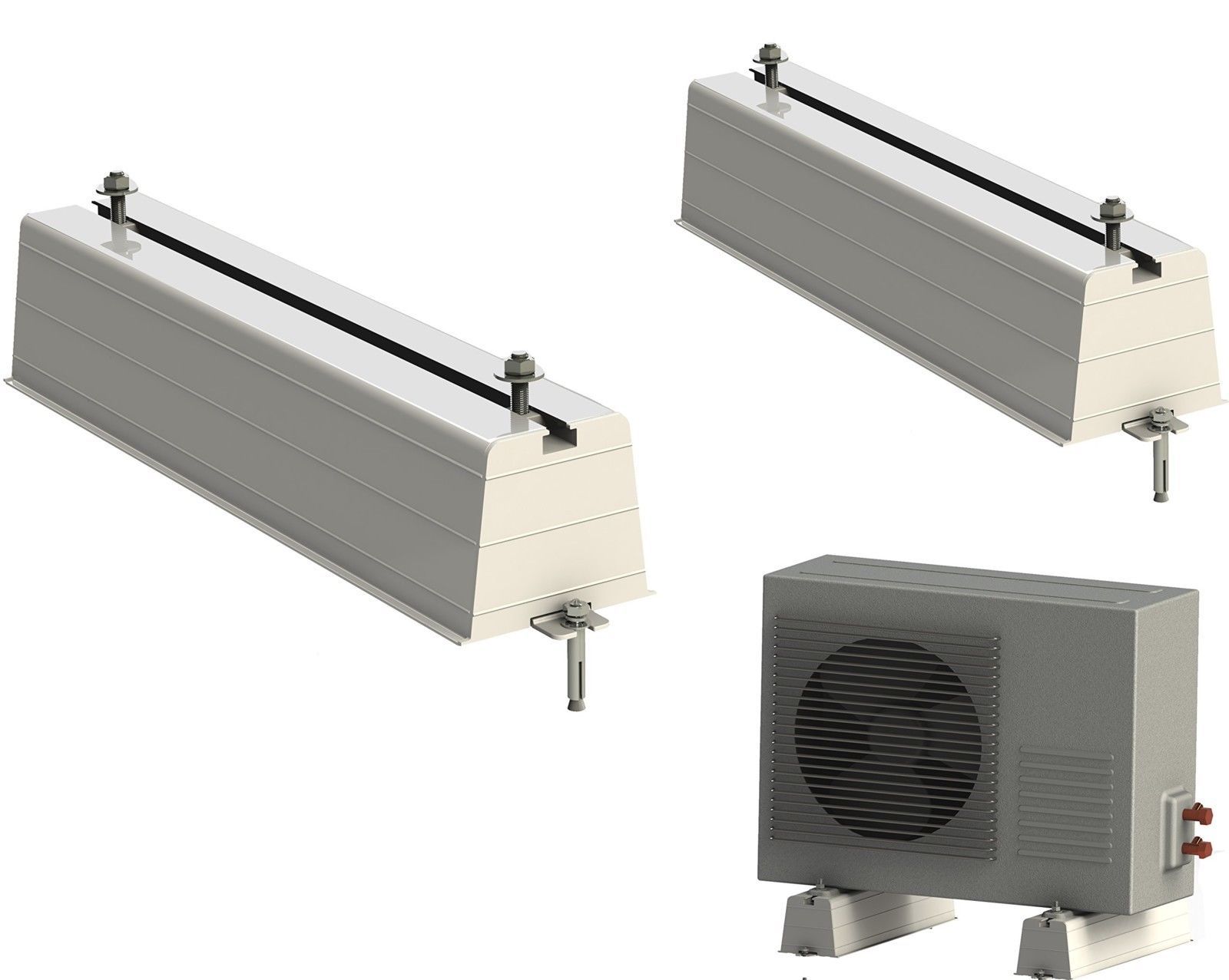 Universal Quality PVC Ground Mounting Stand Bracket Mini Split Air