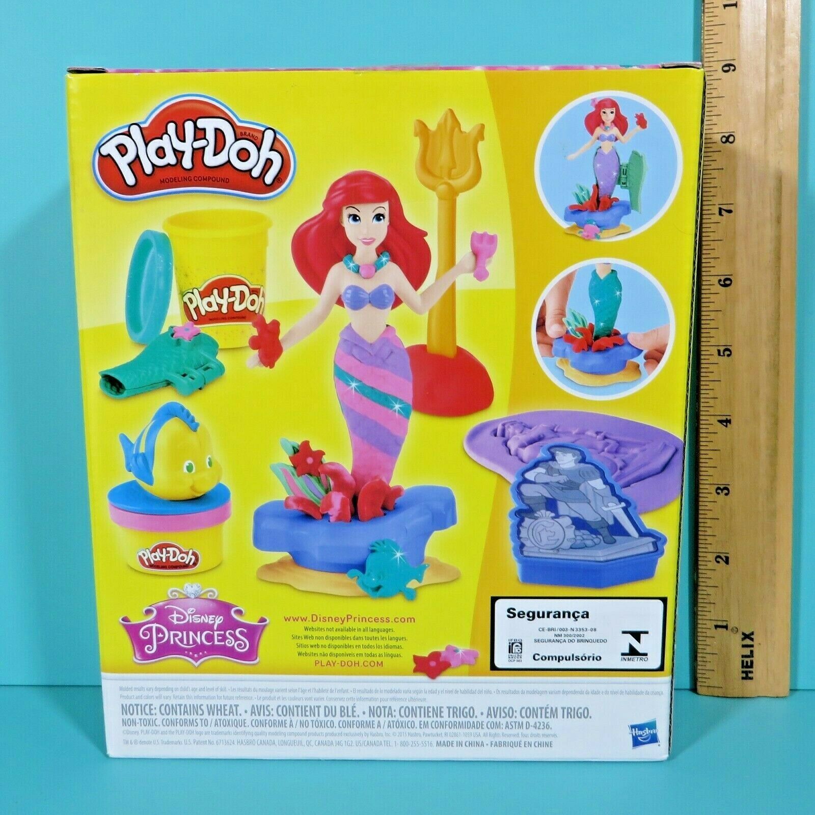 little mermaid play doh