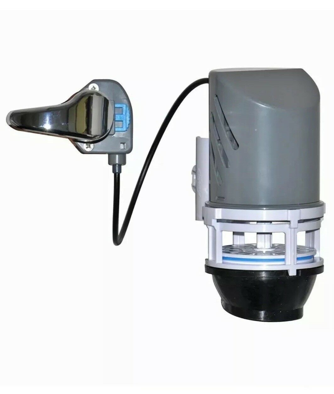 NEXT BY DANCO HydroStop Toilet Tank Flapper Replacement, Gray and